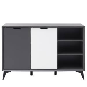 Dressoir Nevez II wit/grijs