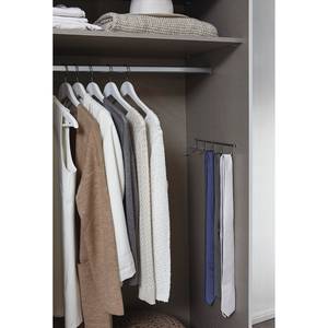 Armoire à portes coulissantes Caracas I Blanc alpin - Largeur : 226 cm - Classic - 1 miroir