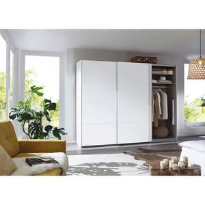 Armoire à portes coulissantes Caracas I Blanc alpin - Largeur : 271 cm - Classic - Sans portes miroir