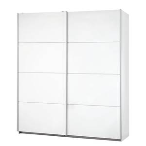 Armoire à portes coulissantes Caracas I Blanc alpin - Largeur : 181 cm - Premium - Sans portes miroir
