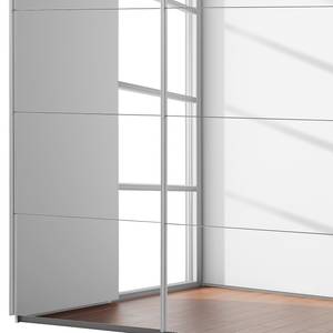 Armoire à portes coulissantes Caracas I Blanc alpin - Largeur : 271 cm - Premium - 3 miroir