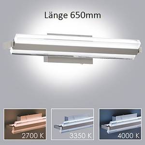 LED-wandlamp Tresses plexiglas/ijzer - 1 lichtbron