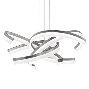 LED-hanglamp Tourdun acrylglas/ijzer - 4 lichtbronnen