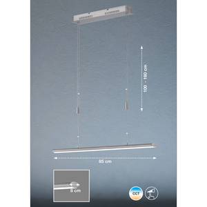 LED-hanglamp Tourch plexiglas/ijzer - 1 lichtbron