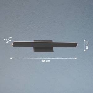 LED-Wandleuchte Trentels Acrylglas / Eisen - 1-flammig