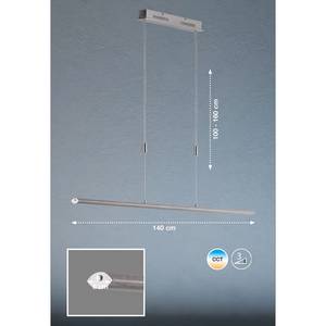 LED-hanglamp Tintry plexiglas/ijzer - 1 lichtbron