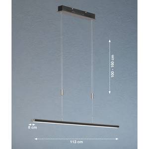 Suspension Tonnac Plexiglas / Fer - 1 ampoule