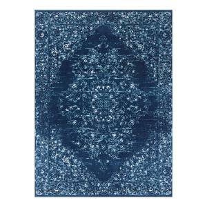 Laagpolig vloerkleed Pandeh polypropeen - nachtblauw - 160 x 230 cm