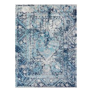 Tapis Chelozai Polypropylène - Bleu ciel - 80 x 150 cm