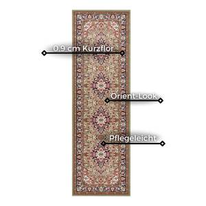 Laagpolig vloerkleed Skazar Isfahan polypropeen - Groen - 80 x 150 cm