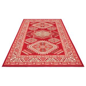 Laagpolig vloerkleed Saricha Belutsch polypropeen - Rood - 160 x 230 cm