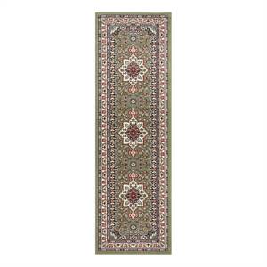 Tapis Parun Täbriz Polypropylène - Vert - 80 x 250 cm