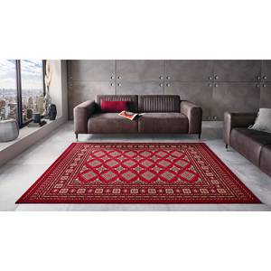 Laagpolig vloerkleed Sao Buchara polypropeen - Rood - 120 x 170 cm