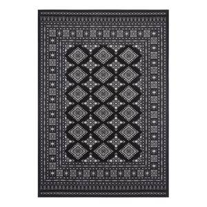 Tapis Sao Buchara Polypropylène - Noir - 80 x 150 cm