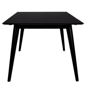 Eettafel Poil (met verlengstuk) Zwart - 150 x 95 cm