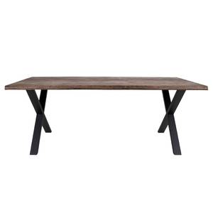 Table Maury Chêne massif / Aluminium - Largeur : 200 cm