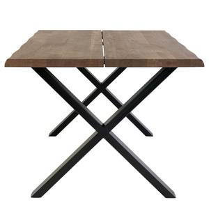 Table Maury Chêne massif / Aluminium - Largeur : 140 cm