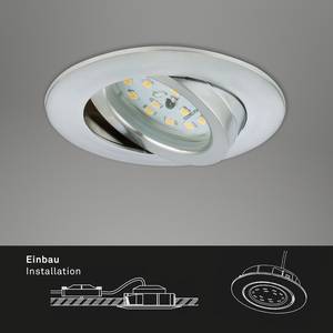 LED-Einbauleuchte  Attach Dim Polycarbonat / Eisen - 3-flammig