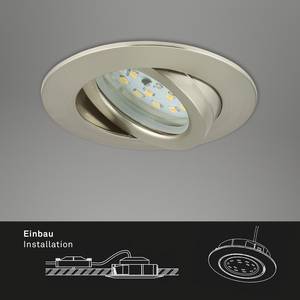 LED-Einbauleuchte  Attach Dim Polycarbonat / Eisen - 3-flammig