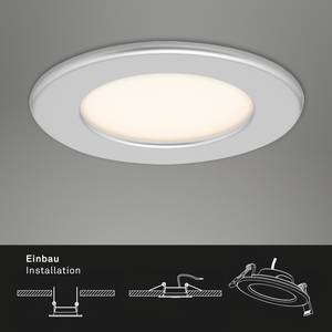 LED-inbouwlamp Thin polycarbonaat / ijzer - 3 lichtbronnen