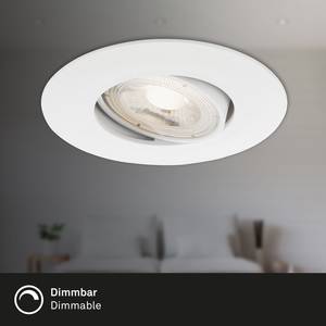 LED-inbouwlamp Kulana polycarbonaat / ijzer - 3 lichtbronnen