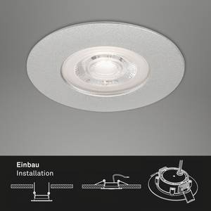 LED-Einbauleuchte  Kulana Polycarbonat / Eisen - 3-flammig