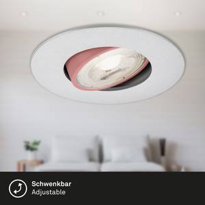 LED-Einbauleuchte  Kulana Polycarbonat / Eisen - 3-flammig