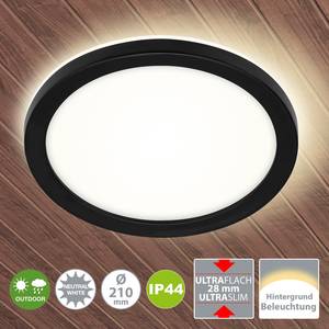 LED-wandlamp Frankfurt polycarbonaat / ijzer - 1 lichtbron