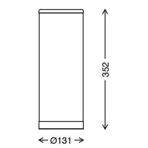 Lampe Star Polycarbonate / Fer - 1 ampoule