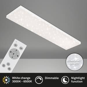 LED-plafondlamp Frameless polycarbonaat / ijzer - 1 lichtbron