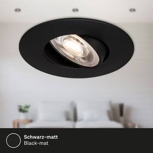 LED-Einbauleuchte  Nava Move Polycarbonat / Eisen - 3-flammig