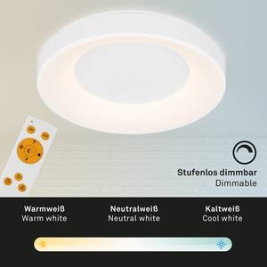 LED-plafondlamp Rondo polycarbonaat / ijzer - 1 lichtbron
