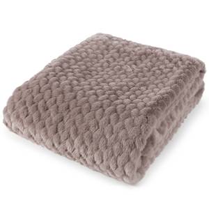 Plaid Mink textielmix - Taupe