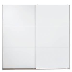 Armoire à portes coulissantes Santiago Basic - Blanc alpin - Largeur : 218 cm - Basic - Sans portes miroir