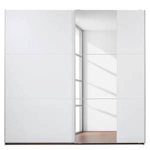 Armoire à portes coulissantes Santiago Premium - Blanc alpin - Largeur : 218 cm - Premium - Avec portes miroir