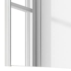 Spiegelschrank Jasmund Inklusive Beleuchtung - Pinie Weiß Dekor / Eiche Artisan Dekor - Breite: 83 cm