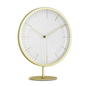 Horloge Infinity Acier / Verre - Laiton mat