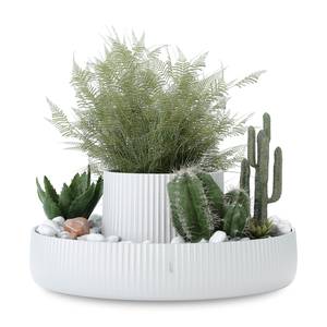 Pot de fleurs Fountain Porcelaine - Blanc