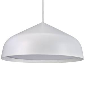 Suspension LED Fura II Acier / Polyester PVC - 1 ampoule - Blanc
