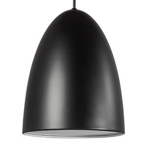 Hanglamp Nexus II staal / polyester PVC - 1 lichtbron - Zwart