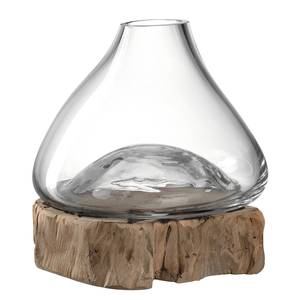 Vase Casolare Verre - Marron - Largeur : 20 cm