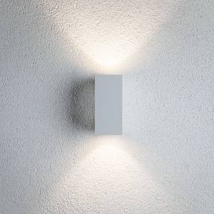 Buitenwandlamp Saux aluminium - 2 lichtbronnen