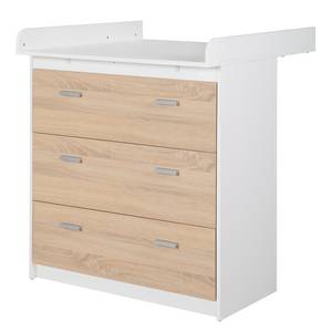 Verschoningscommode Gabriella II Wit - Plaatmateriaal - 88 x 99 x 75 cm