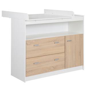 Set de chambre bébé Gabriella 2 pcs Blanc - Bois manufacturé