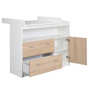 Set de chambre bébé Gabriella 2 pcs Blanc - Bois manufacturé