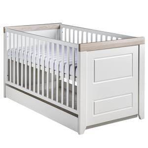 Set de chambre bébé Felicia 3 pcs Blanc - Bois manufacturé