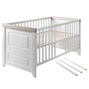 Set de chambre bébé Felicia 3 pcs Blanc - Bois manufacturé