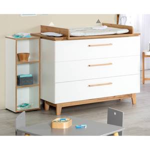 Set de chambre bébé Finn 3 pcs Blanc - Bois manufacturé