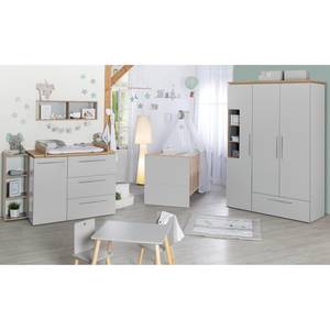 Chambre enfant Tobi (3 élém.) Gris - Bois manufacturé - 0 x 0 x 0 cm