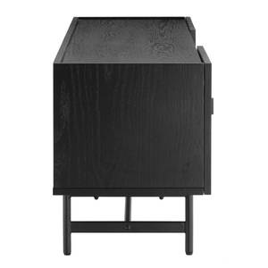 Sideboard Yacolt II Echtholzfurnier - Eiche Schwarz Dekor